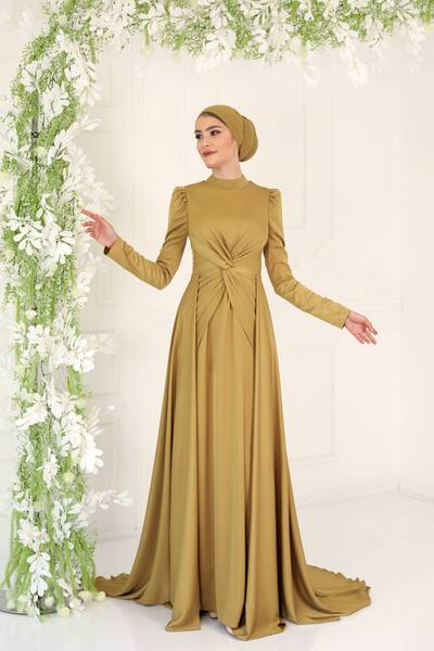 Halezademoda TESETTÜR DÜĞÜM ABİYE