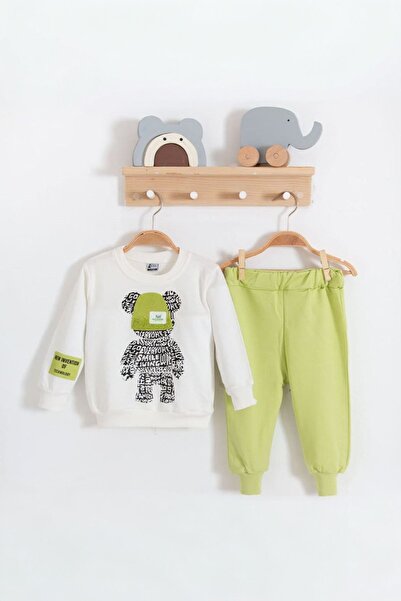 Minigimin Cicileri Εποχιακό σετ 2 τεμαχίων για αγόρια με στάμπα αρκουδάκι - Π...