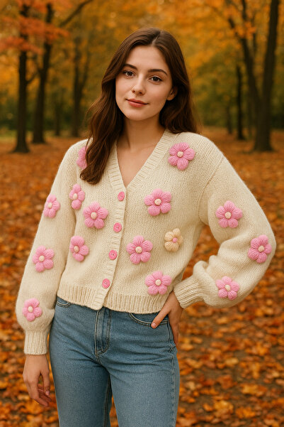 MEGA El örgüsü ceket