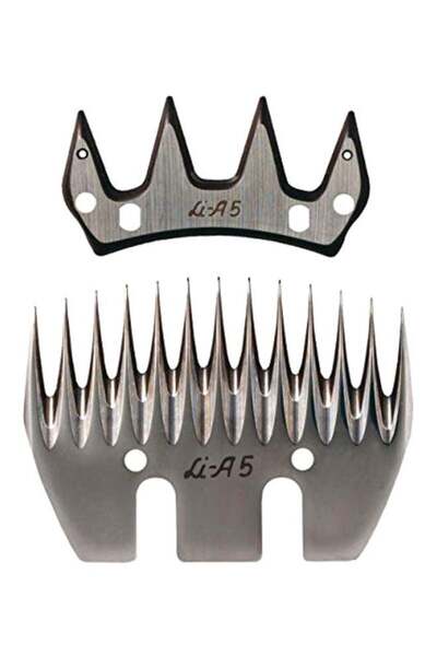 LISTER Set Of Clipper Blades Silver