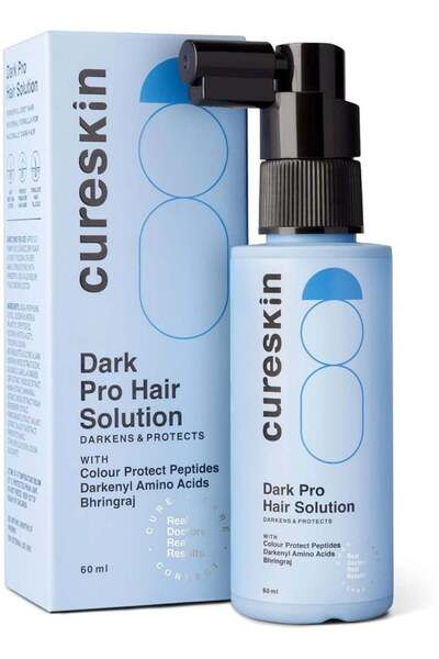 Cure سيروم كيورسكين المضاد للشيب - مُغمِّق طبيعي للشعر، 60 مل، عبوة من قطعة واحدة