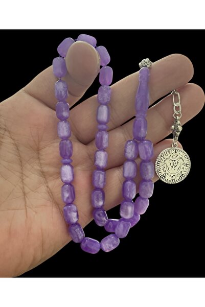 Trikala Özel İşçilikli Özel Döküm Opal Tesbih 10x7mm