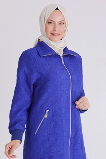 behrem Καπέλο με φερμουάρ Veka μεγάλου μεγέθους Hijab Quilted 2551