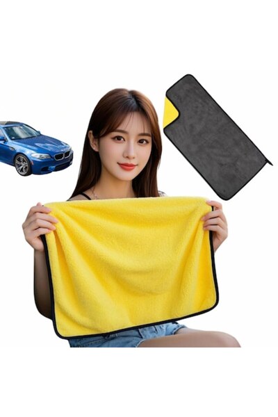PRIMEDEO Professional High Quality Microfiber Car Cloth, 90x60cm, Perfect Car Polishing