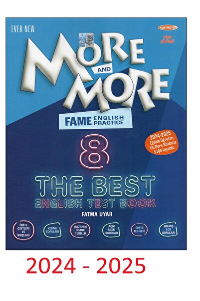 Fenomen Yayıncılık 2024-2025 Kurmay ELT More and More 8. Sınıf Fame The Best ...