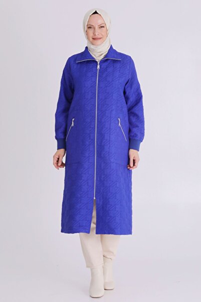 behrem Καπέλο με φερμουάρ Veka μεγάλου μεγέθους Hijab Quilted 2551