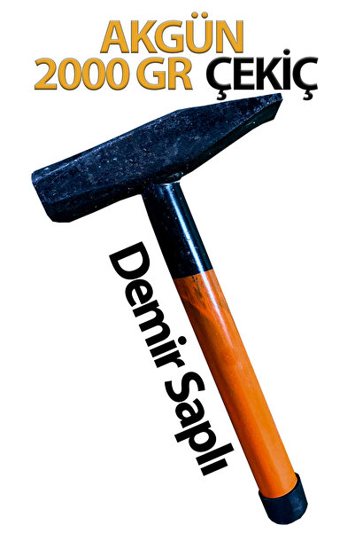 Akgül Çekiç Demir Saplı 2000 Gr Akgün