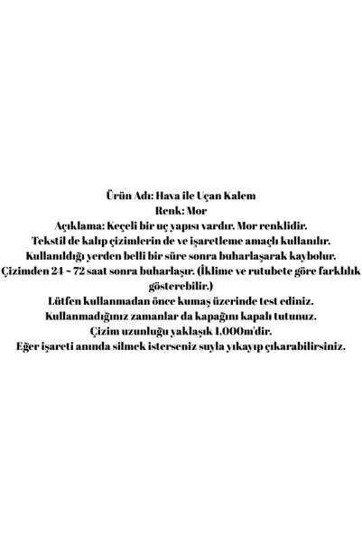 dm dikişmarket Flying Pen Makina Textile Marking