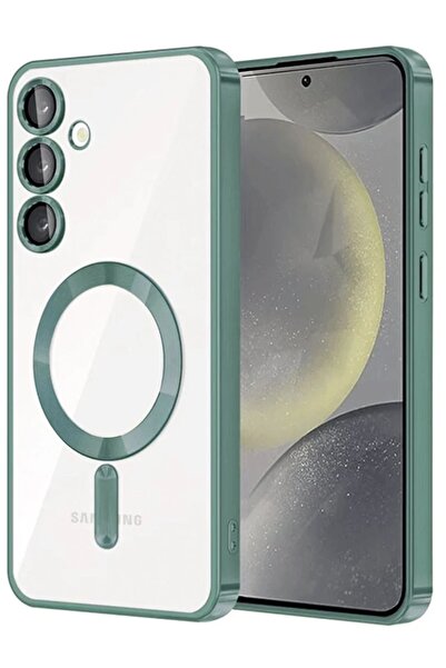 OEM غطاء مغناطيسي متوافق مع هاتف سامسونج جالاكسي A16 5G - أخضر داكن - (5796) - NETIHV1924-9184