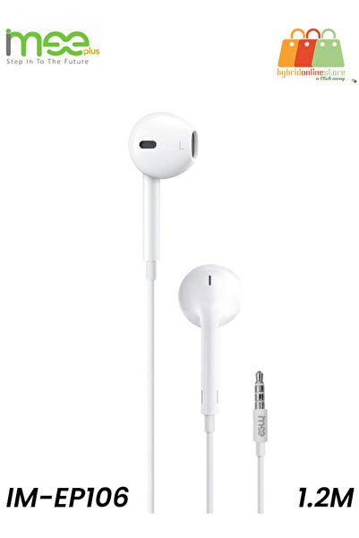 MSE سماعات أذن سلكية (IM-EP106) - جودة صوت عالية الدقة، مقبس 3.5 مم، كابل 1.2 متر