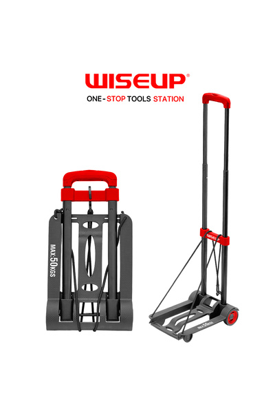 WISEUP عربية مسطحة 50 كيلو غرام