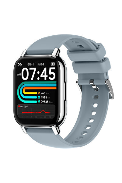 Tio Ceas inteligent cu ritm cardiac, pedometru, apeluri Bluetooth pentru iOS și Android