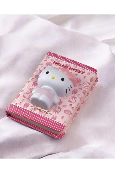 BAK GEL AL 3D Squishy Lisanslı Hello Kitty, Kuromi, My Melody Yumuşak Kapaklı Sevimli Not Defteri (1 Adet)