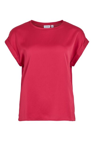 VILA Oberteil mit kurzen Ärmeln VIELLETTE