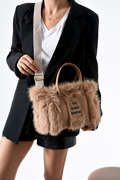 change time Довга плюшева сумка через плече Ширина: 33 см Висота: 20 см Глибина: 11 см