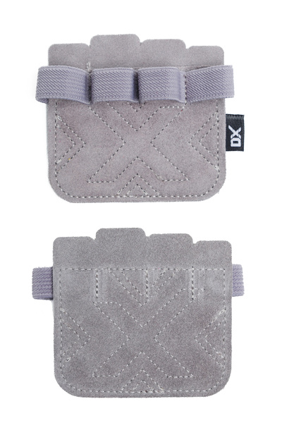 Dex Supports وسادة قبضة – وسادة يد من الجلد الحقيقي غير قابلة للانزلاق (قفازات رياضية مرنة الأصابع)