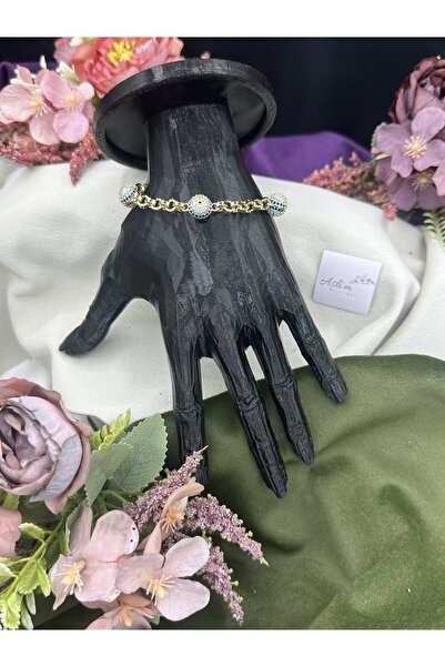 XUPING JEWELRY سوار ذهبي من شوبينغ بتصميم العين الزرقاء