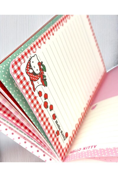 BAK GEL AL 3D Squishy Lisanslı Hello Kitty, Kuromi, My Melody Yumuşak Kapaklı Sevimli Not Defteri (1 Adet)