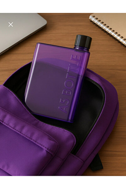 MİMOZA PARK A5 Bottle Model 430 ml Water Bottle Flask Inside Bag Detox Flask