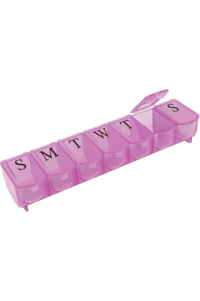 Apex Ultra Bubble lok 7-day Pill Organizer By Healthcare (Colors May Vary)