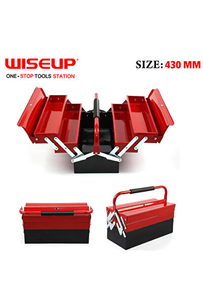 WISEUP شنطة حديد صغير تتألف من 5 أدراج