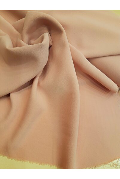 Safir Kumaş Elbise Etek Ceket Takım için İthal Jorjet Krep Kırışmaz Dökümlü 3 Metre