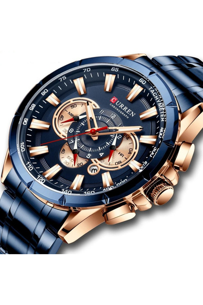 Curren Elegant men's watch, Curren, Chronograph, Quartz, Stainless steel