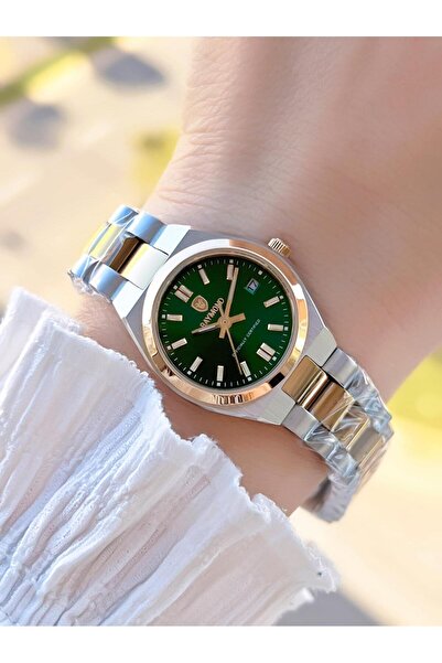 Raymond 2 Yıl Garantili Çelik Kasa Ve Kordon Kararma Renk Atma Yapmaz 5 Atm Kadın Kol Saati 611189.1