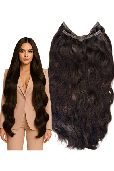 Oskar Shop Bătătură de păr Eva (păr rusesc autentic 4D) #2 Ondulat