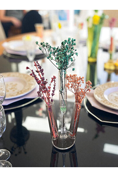 AYZ HOME Tube Glass Minimal Vase