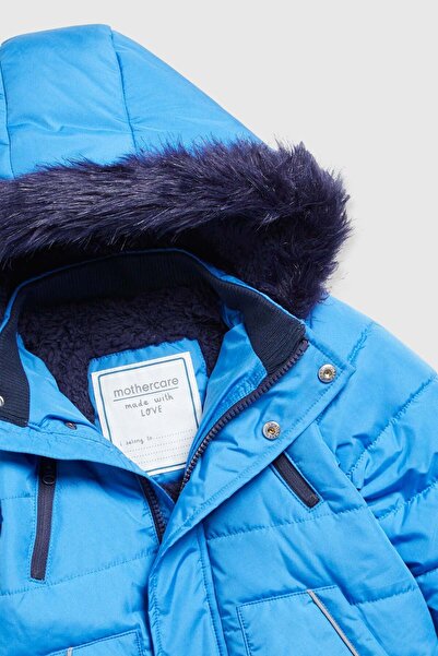 MOTHERCARE Blue Parka Jacket