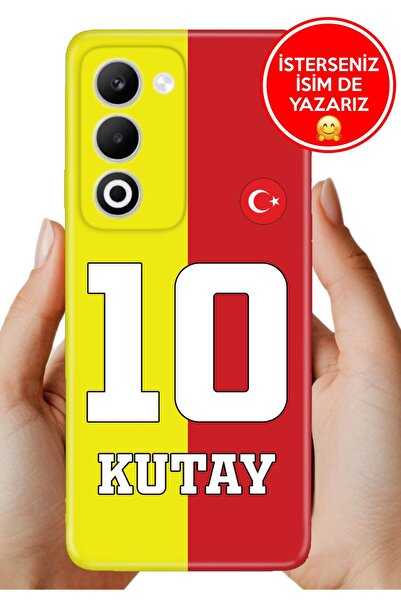 OPPO A5 5G Kılıf Kişiye Özel İsim Yazılı Forma Silikon Parçalı