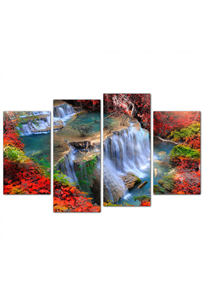 Generic لوحه جداريه - منظر - 1536 - مقسمه أربعة قطع