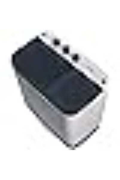 media غسالة حوضين ميديا 5 ك غسيل ابيض (غطاء ابيض- اسود)،TW50-257NB ،