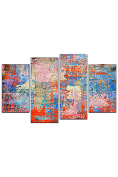 Generic Wall Panel - Abstract Art - 721 - Divided into four pieces