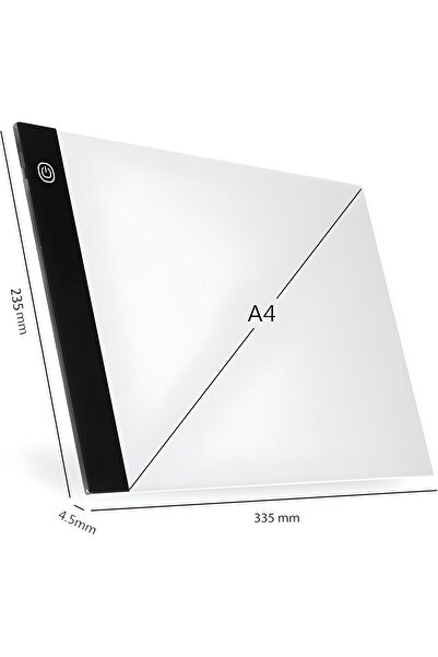 Other A4 LED Light Pad for Drawing and Tracing – USB Powered with Adjustable Brightness