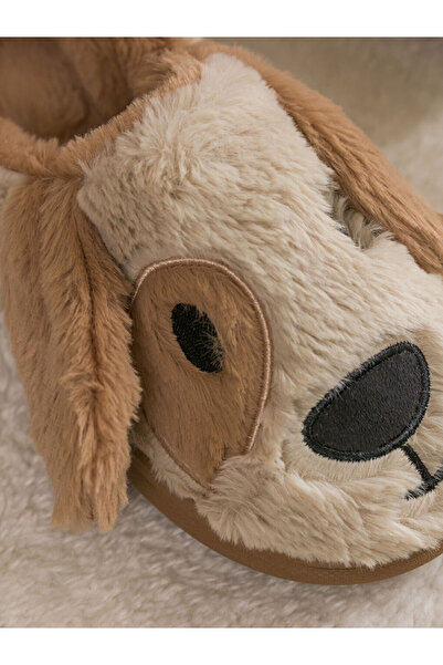 LC Waikiki Stylish Choices from Esvab Clothing |   Plush Women's House Slippers with Dog Figure