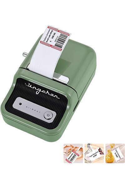 Fipka Goudan Label Printer Portable Wireless BT Thermal Label Maker Sticker Printer