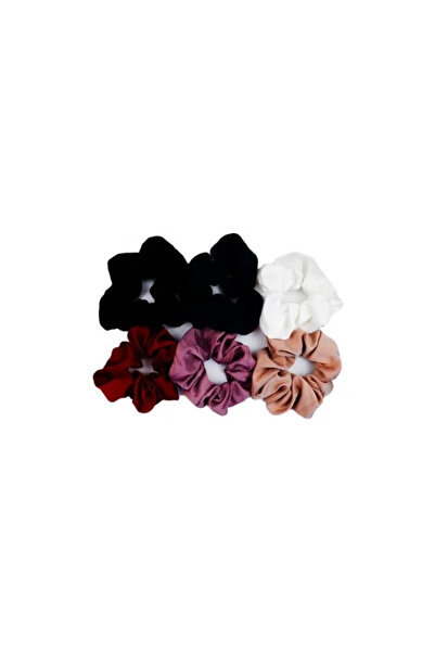 OEM Hair elastic set, 12 pcs, multicolor, 15cm