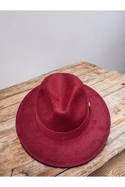 OWOW HAT Burgundy Panama Hat
