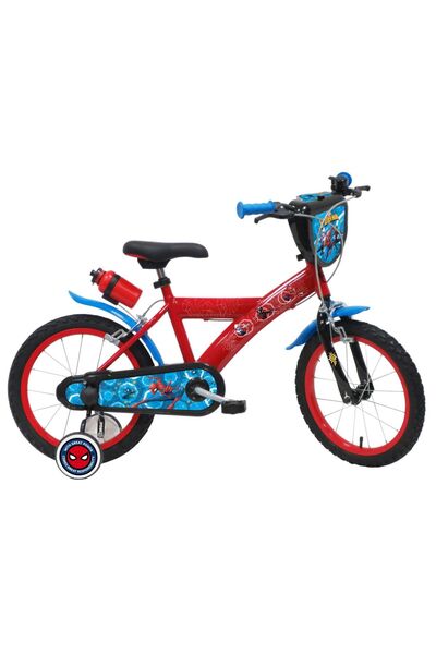 Denver Bicicleta Spiderman 16 inch, frana de mana, claxon, sticla de apa, aparatoi noroi