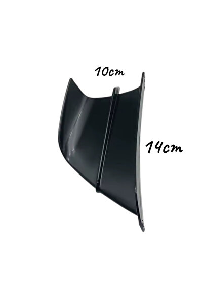 MotoRisk Motosiklet Aerodinamik Yan Kanat Kiti (Premium 3D model)