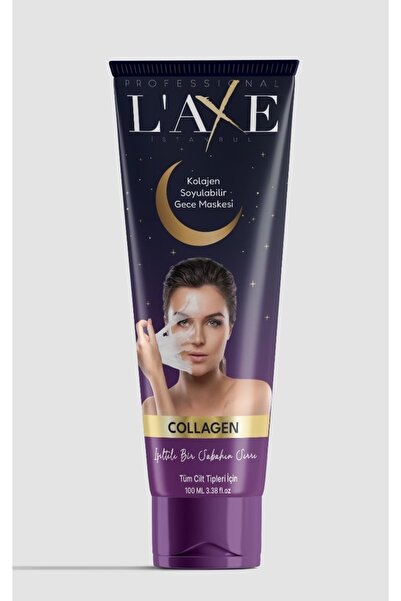 Professional Laxe İstanbul Collagen Night Soyulabilen Kolajen Gece Maskesi, S...