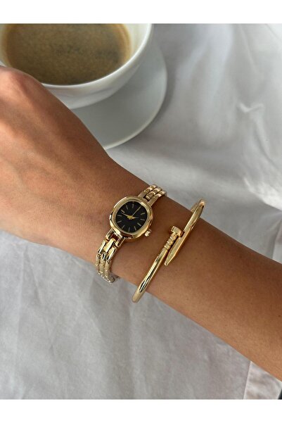 Twelve Vintage Oval Mini Women's Wristwatch