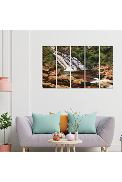 Generic Mural - In the middle of nature - 591 - Divided into five equal pieces