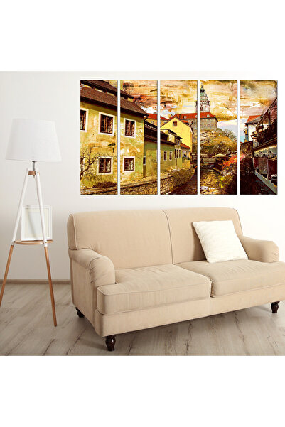 Generic Wall panel - Old City Citadel - 714 - Divided into five equal pieces