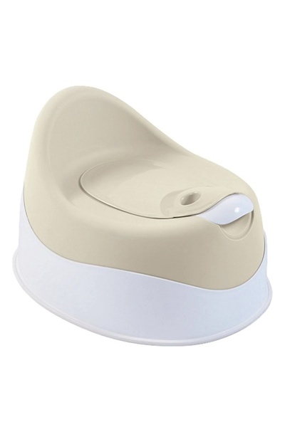 Dolu Potty with lid, Beige, 23x29x38 cm -