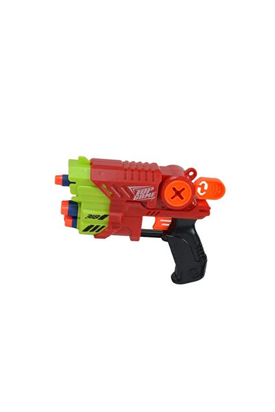 Doty TopBlaster Doty® toy gun set, with 5 sponge projectiles included, 18x14 cm, red