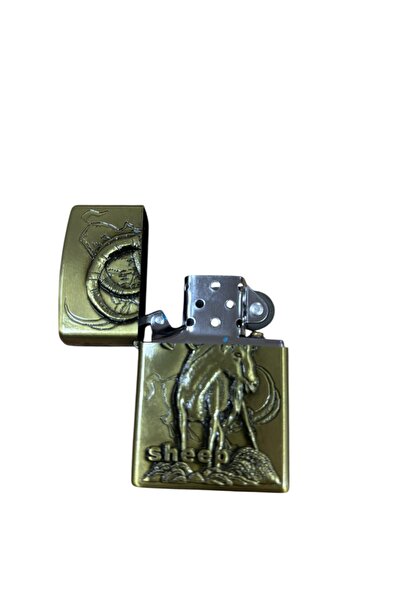 Han Tobacco Benzinli Gold Desenli Muhtar Çakmağı