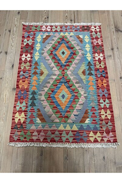 ŞİRVAN HALI EL DOKUMA AFGAN KİLİM - 80 x 109